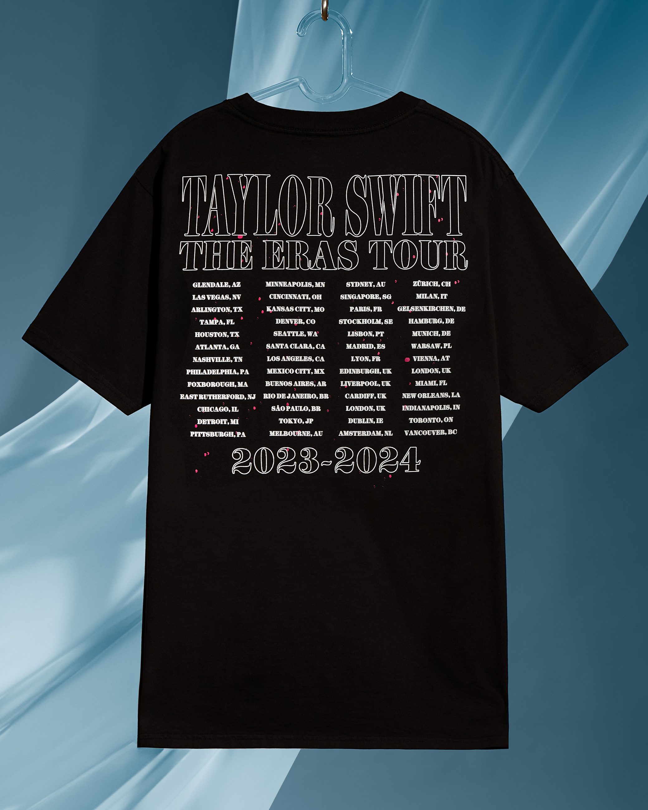 Taylor Swift | The Eras Tour 1989 (Taylor's Version) Live Photo Oversized T-Shirt