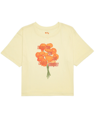 Thank You For The Lovely Bouquet Cropped T-Shirt