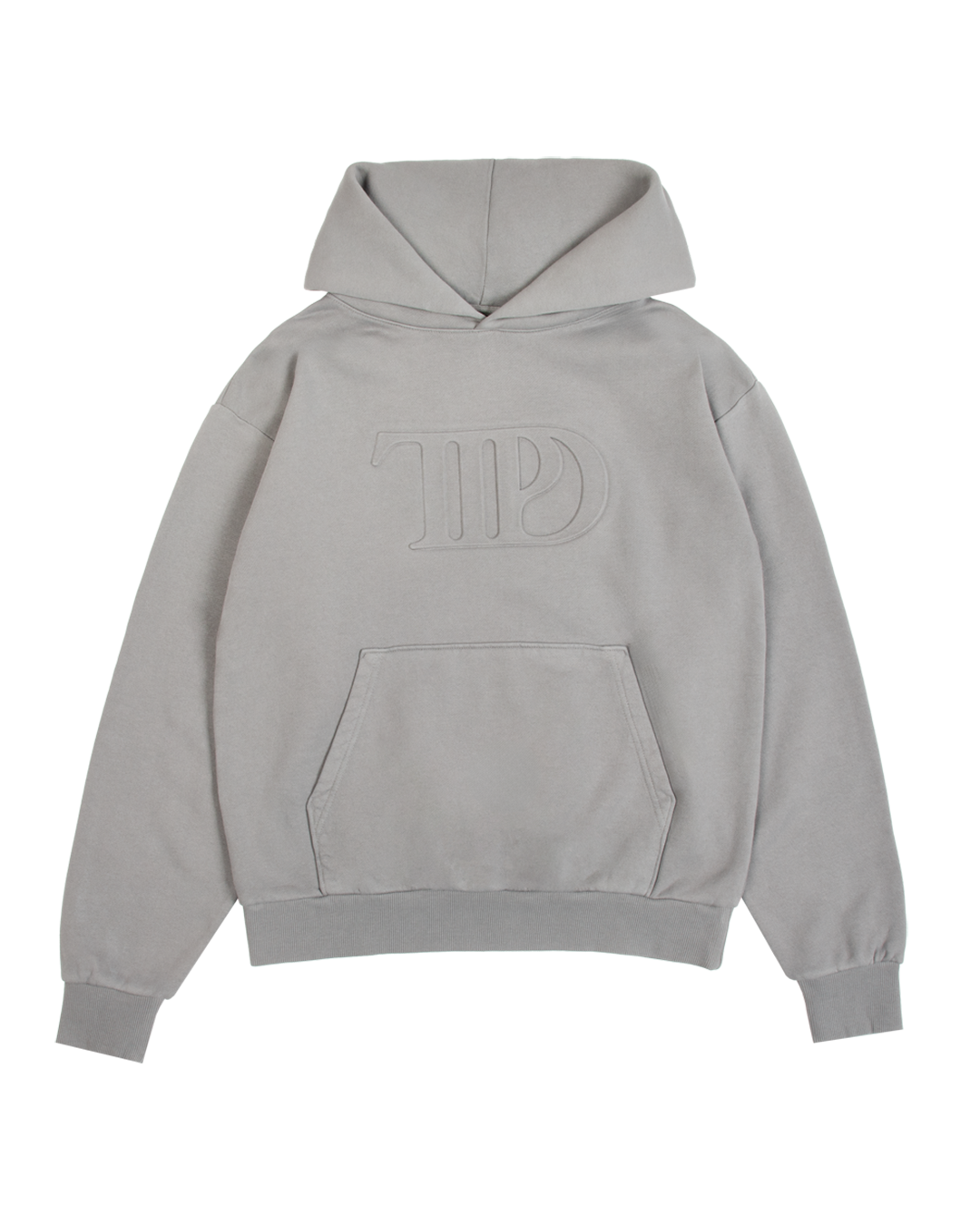 TTPD Gray Embossed Hoodie