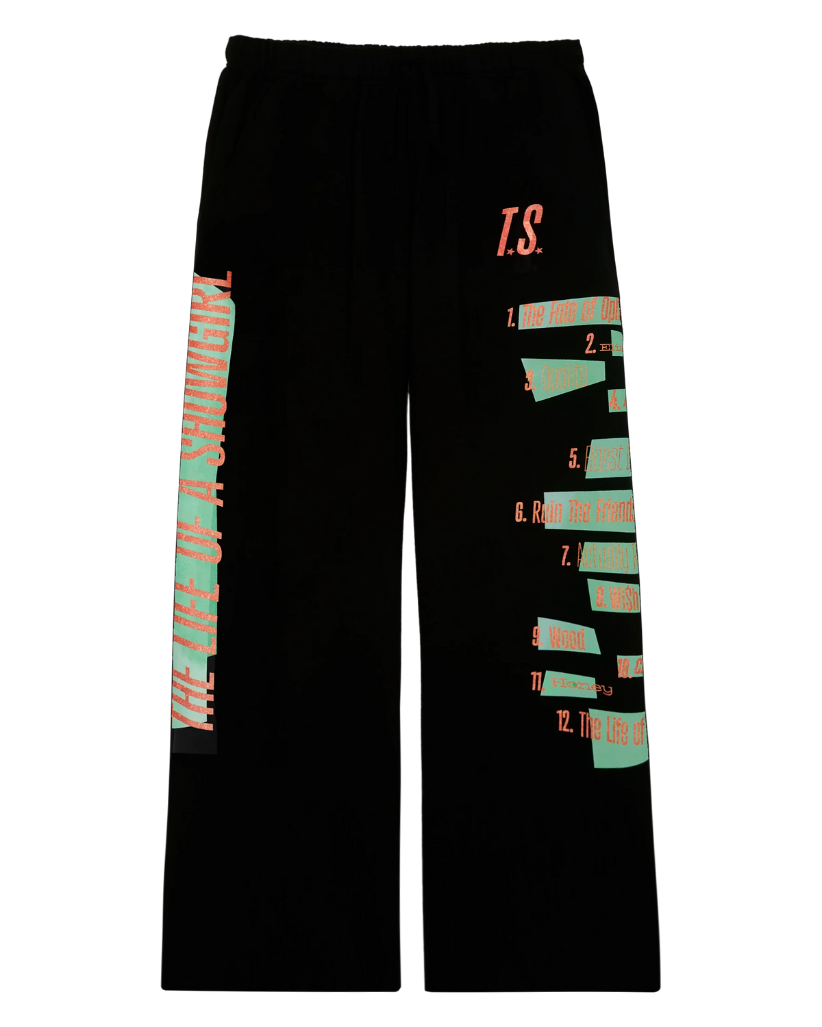 The Life of a Showgirl Tracklist Black Sweatpants