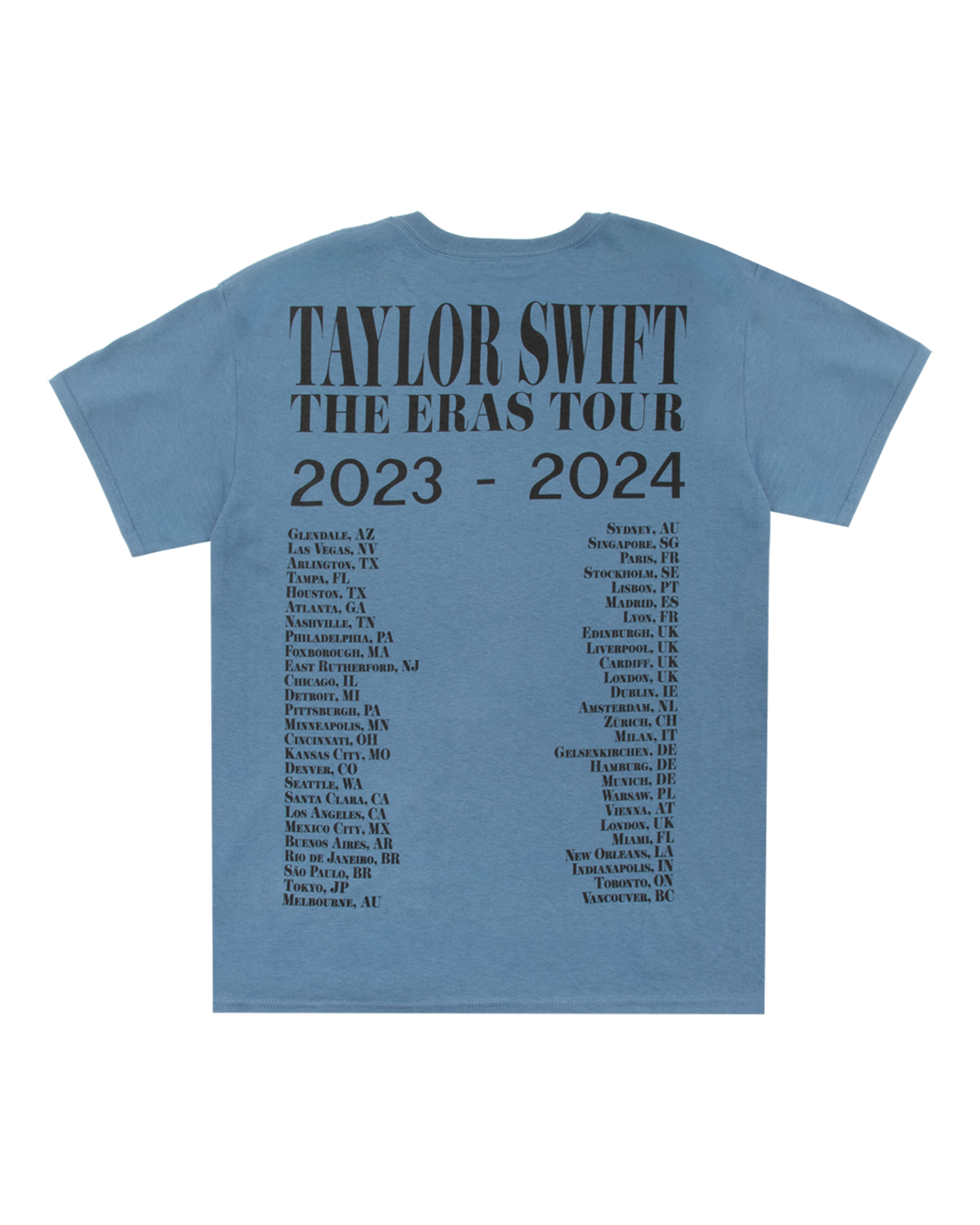 Taylor Swift | The Eras Tour Blue T-Shirt