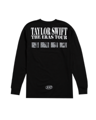 Taylor Swift | The Eras Tour Collage Black Long Sleeve