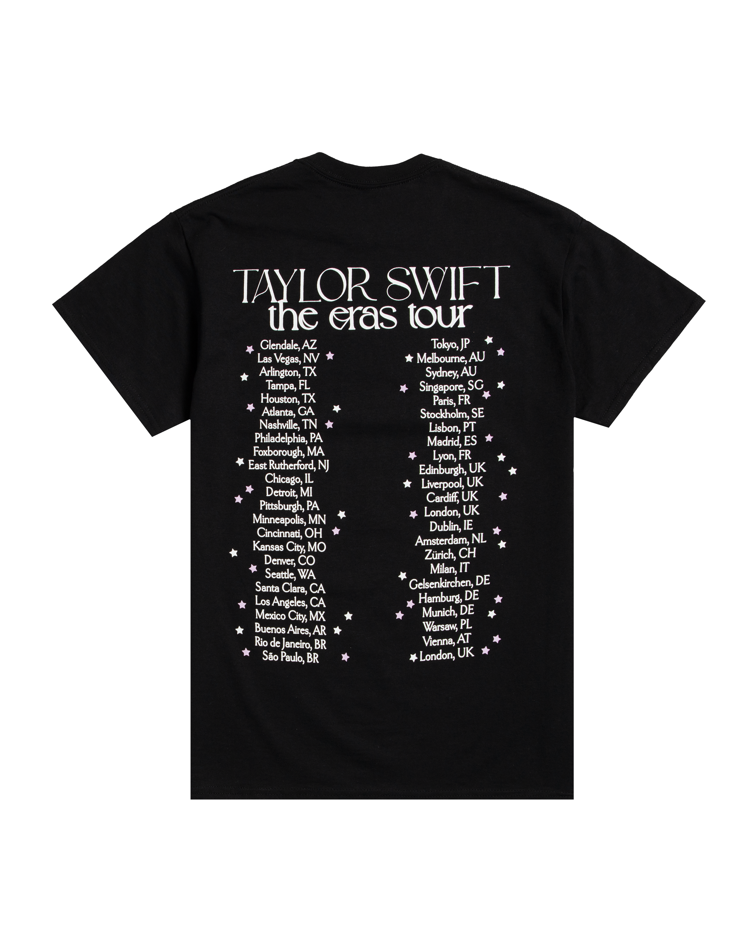 Taylor Swift | The Eras Tour Live Photo Stars T-Shirt