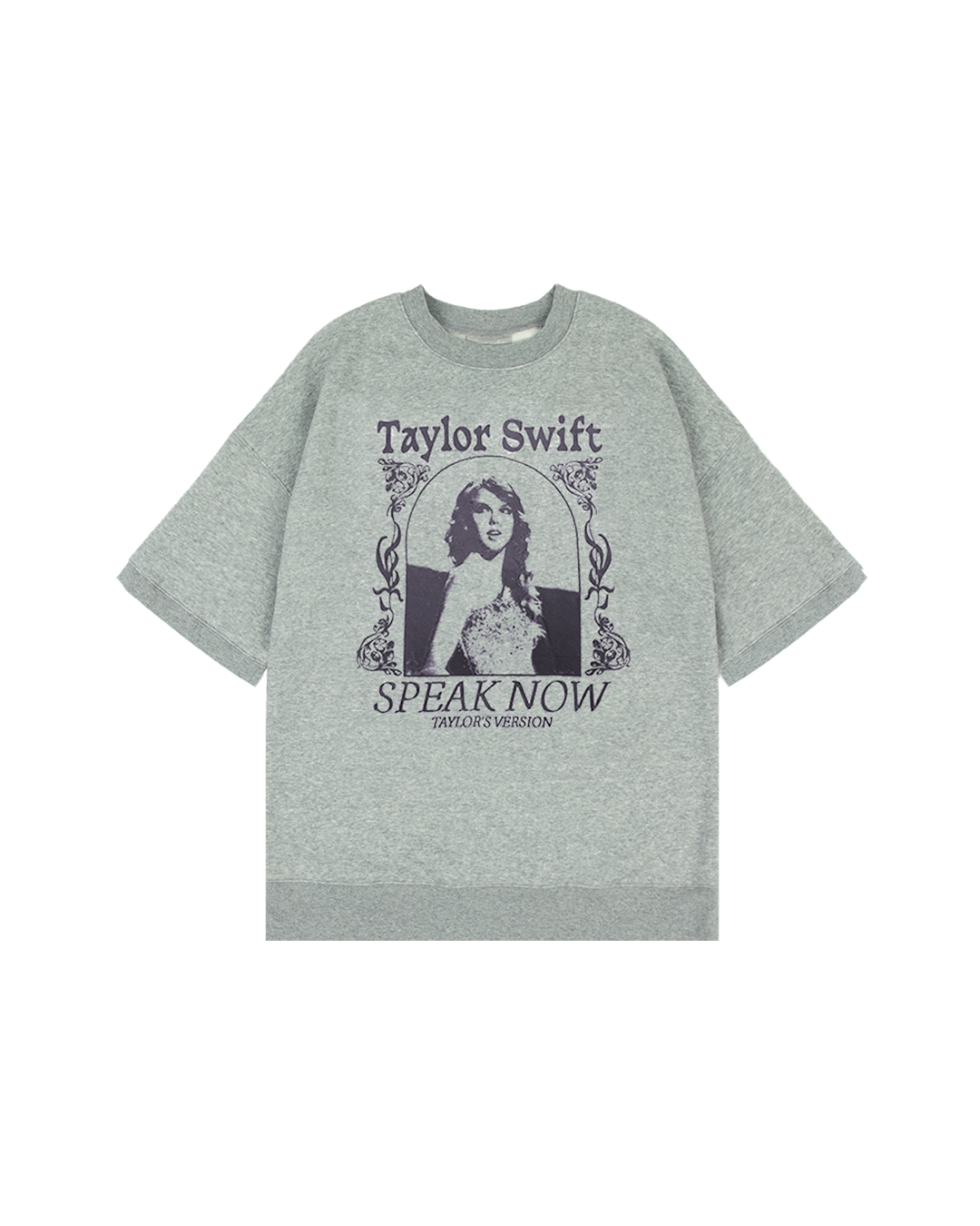Speak Now (Taylor's Version) Heather Gray Fleece T-Shirt