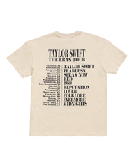 Taylor Swift | The Eras Tour Through LA Beige T-Shirt