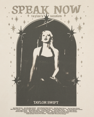 Speak Now (Taylor's Version) Tracklist Taupe T-Shirt