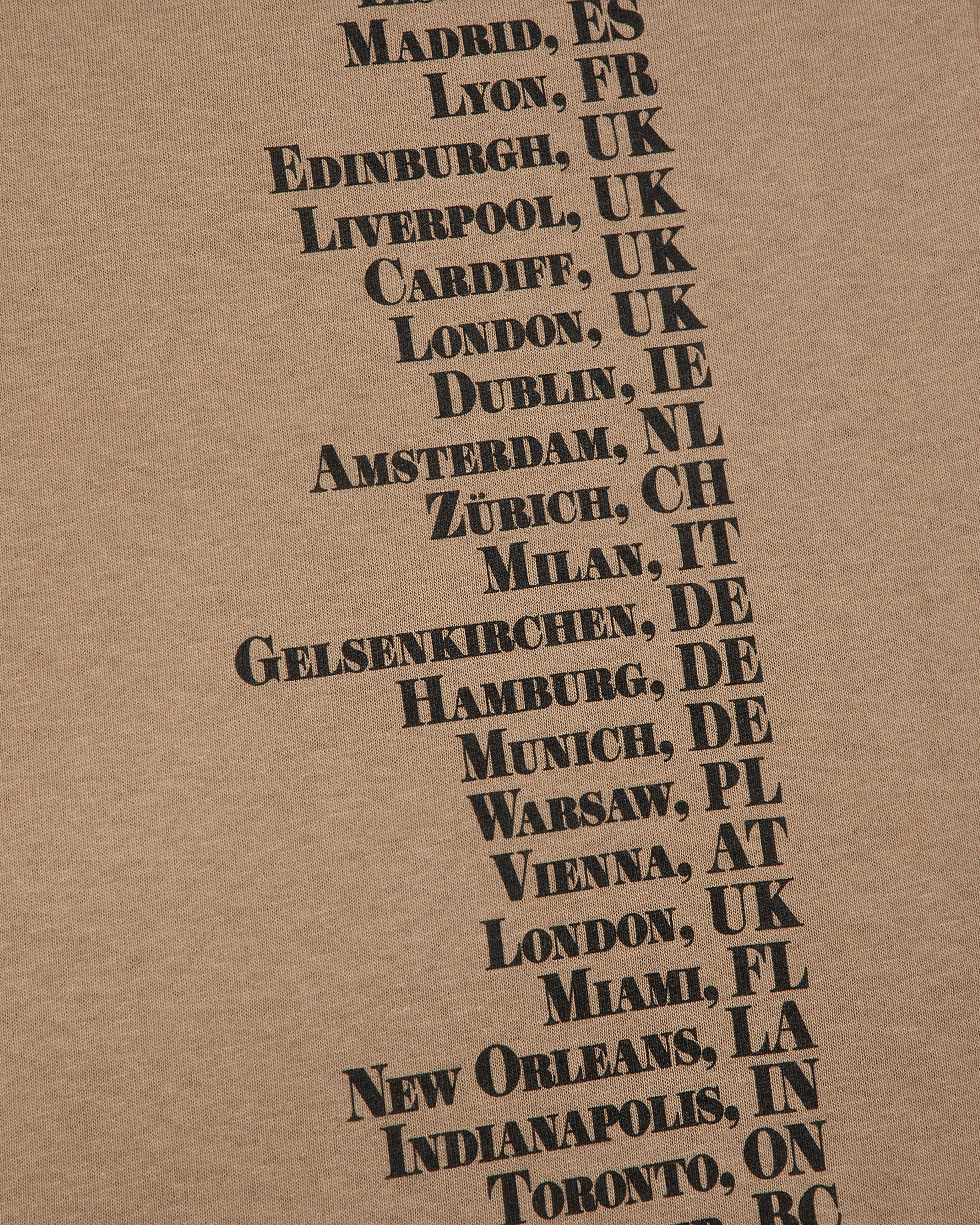 Taylor Swift | The Eras Tour Taupe T-Shirt