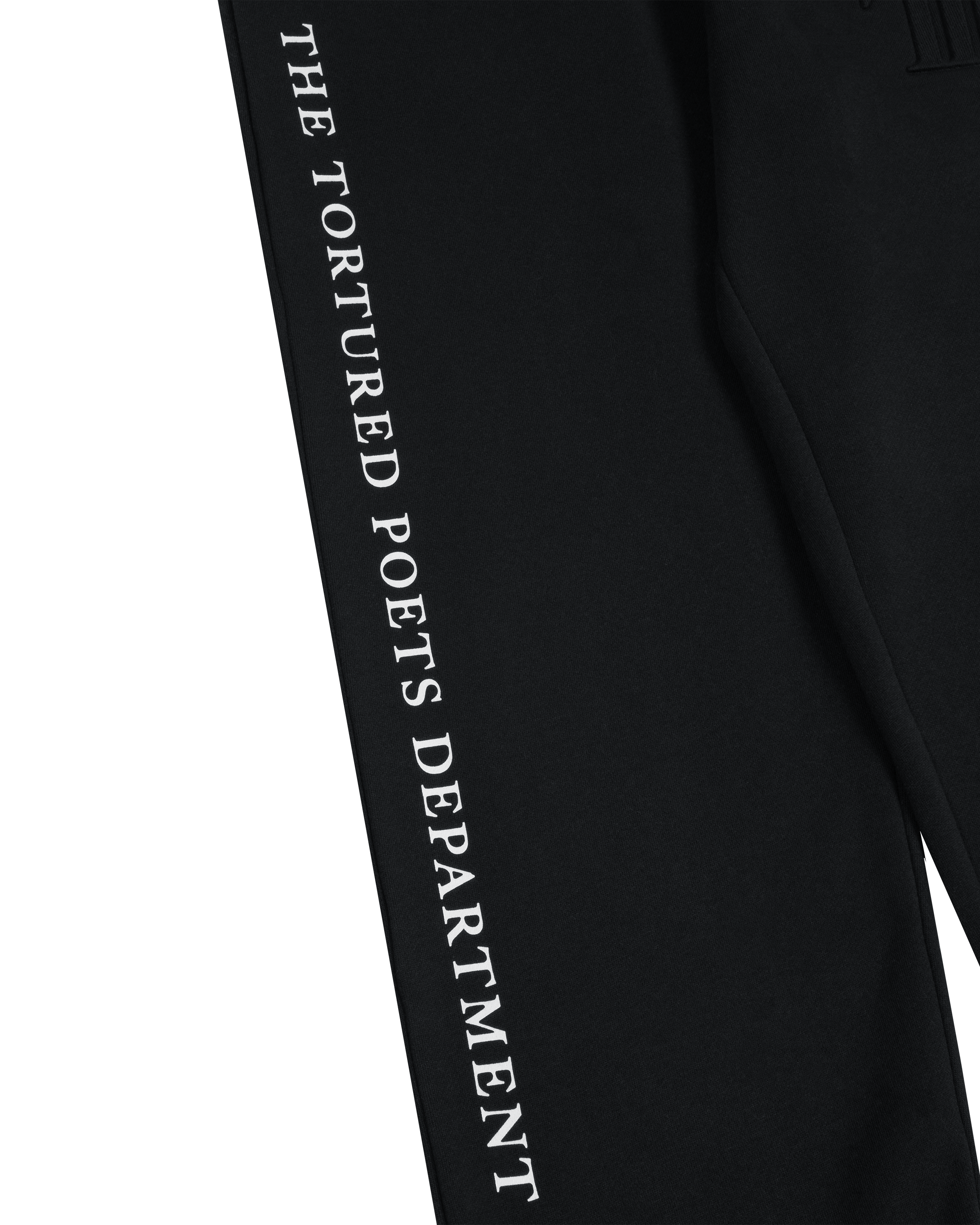 TTPD Black Embossed Sweatpants