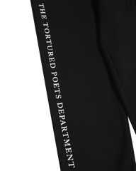 TTPD Black Embossed Sweatpants