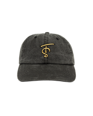 TS Washed Black Dad Hat