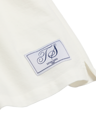 TS Crest White Oxford Shorts